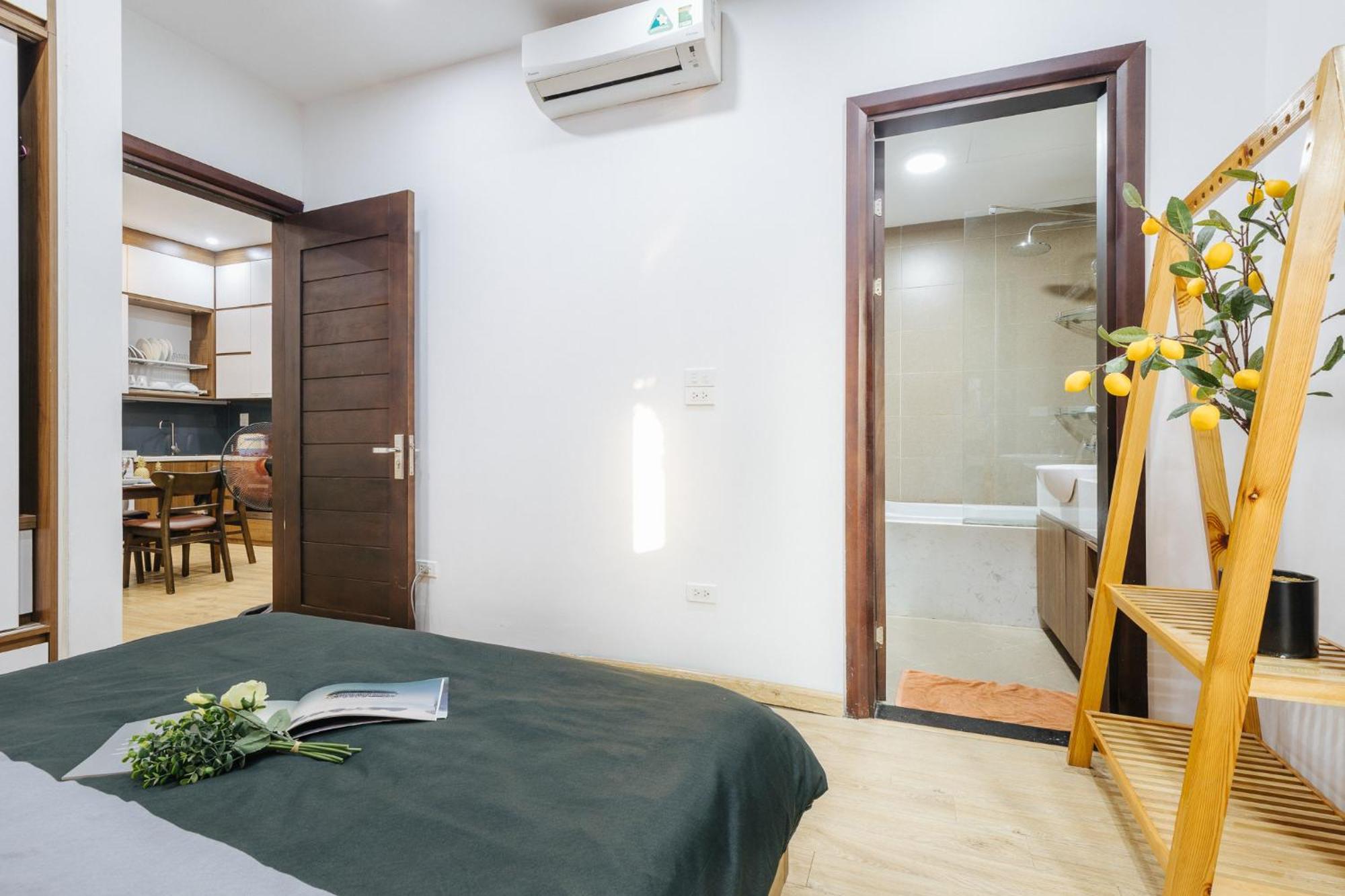M Apartment Lakeside - Cara Rustic 河内 外观 照片