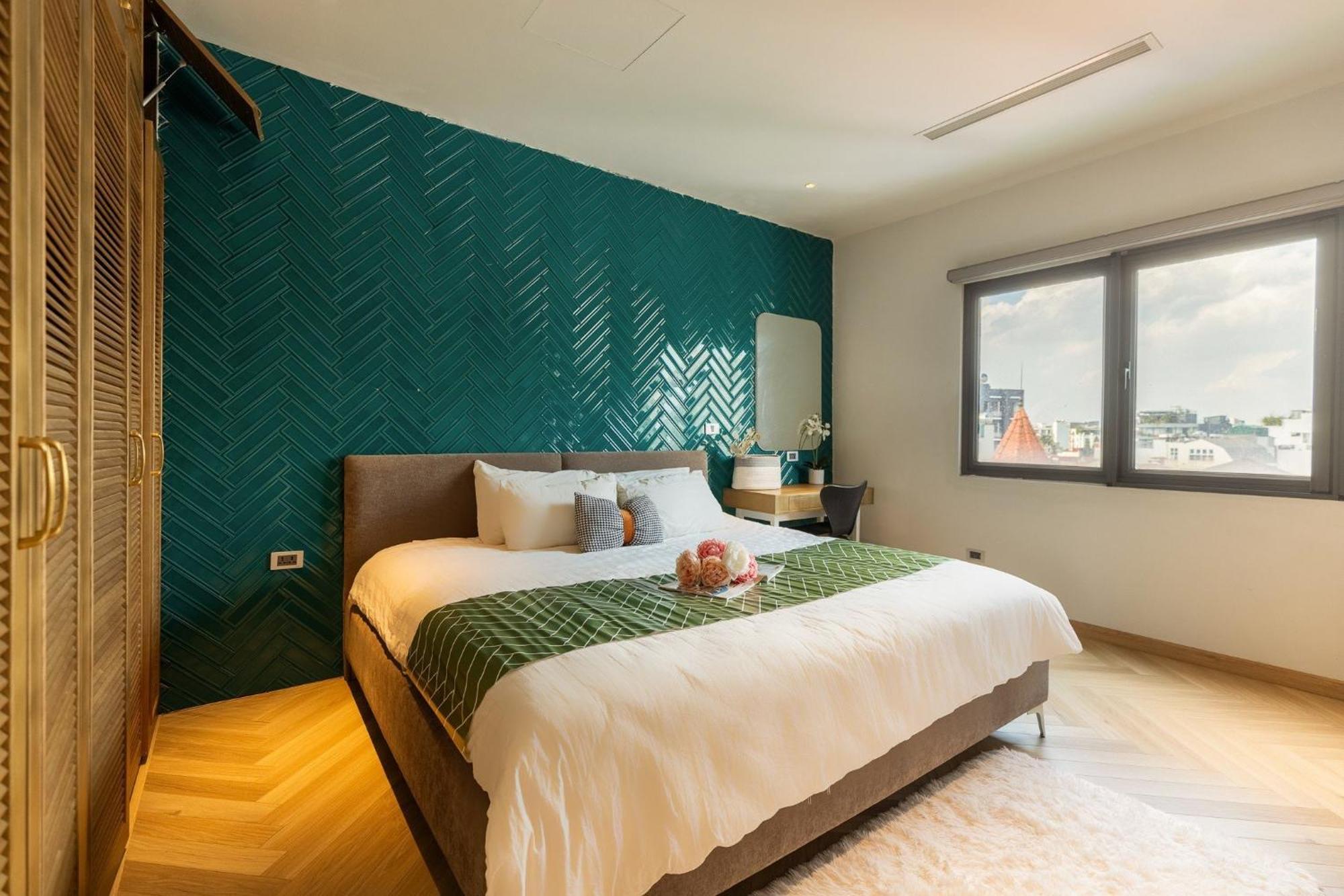 M Apartment Lakeside - Cara Rustic 河内 外观 照片