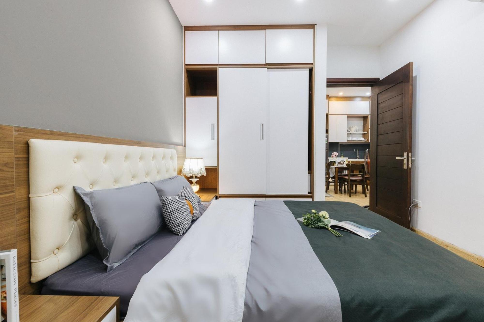 M Apartment Lakeside - Cara Rustic 河内 外观 照片