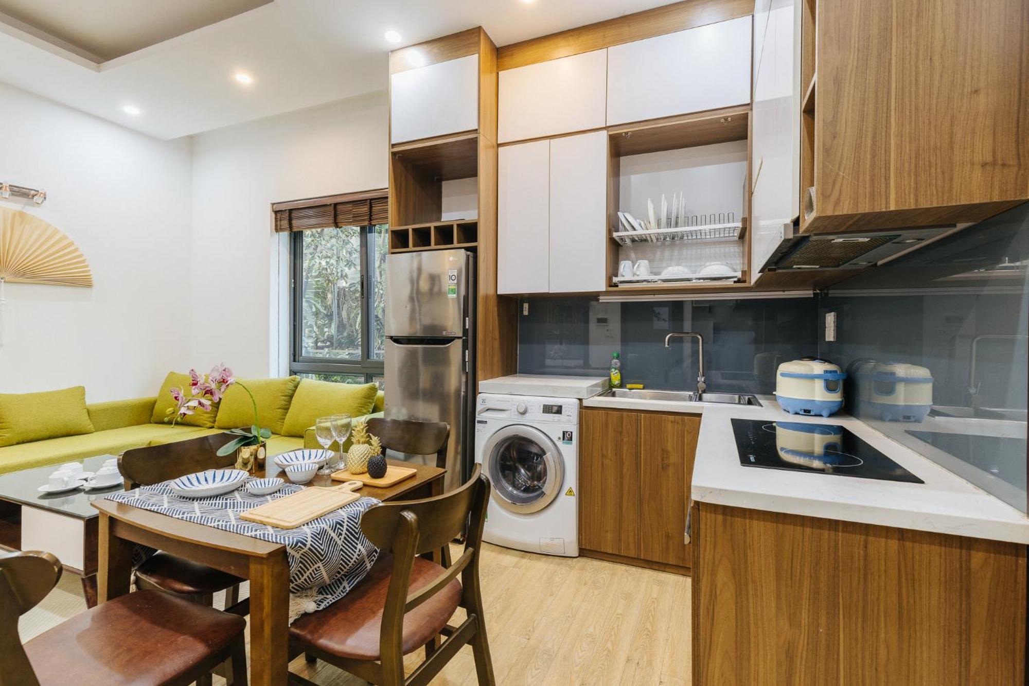 M Apartment Lakeside - Cara Rustic 河内 外观 照片
