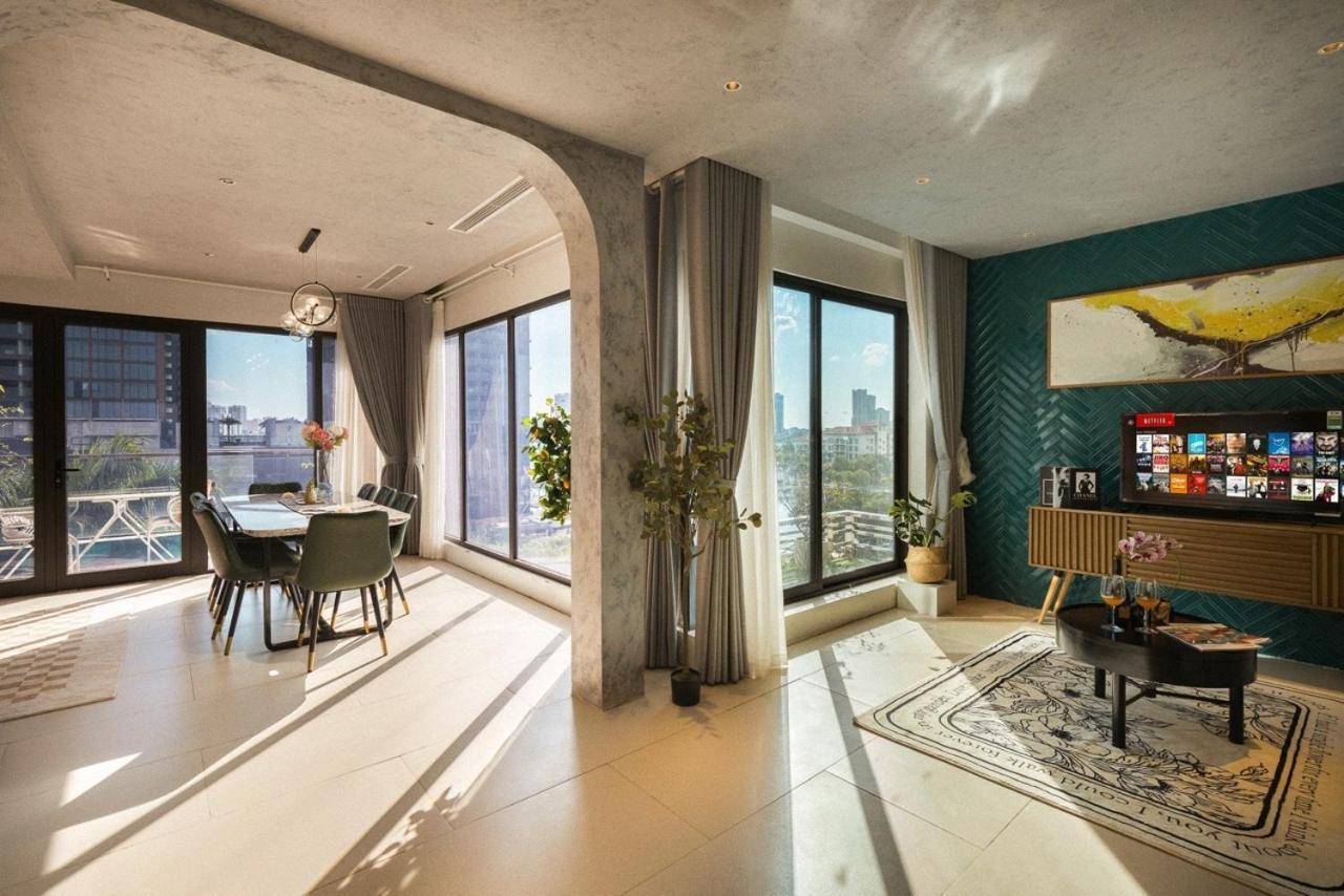 M Apartment Lakeside - Cara Rustic 河内 外观 照片