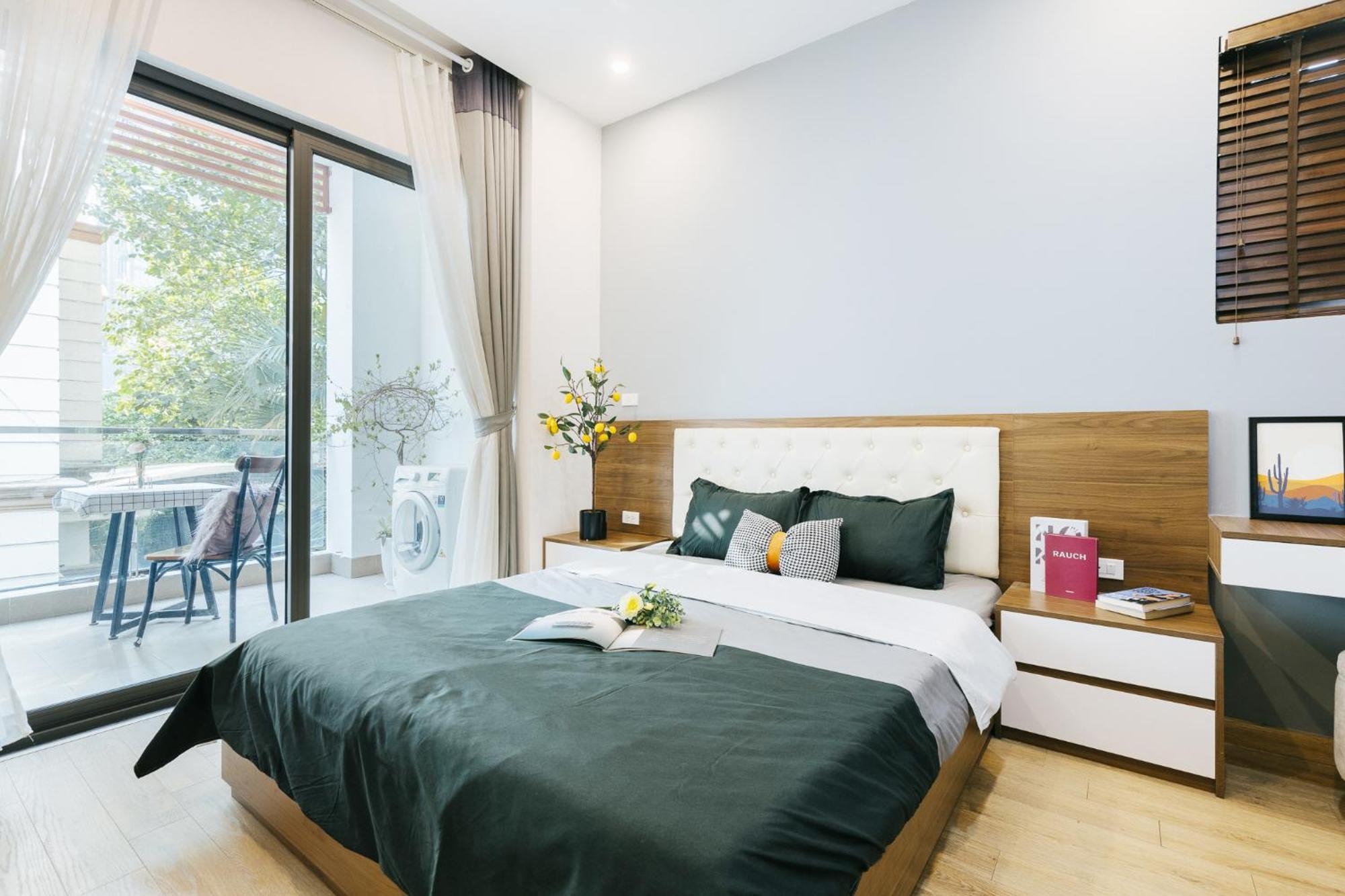 M Apartment Lakeside - Cara Rustic 河内 外观 照片