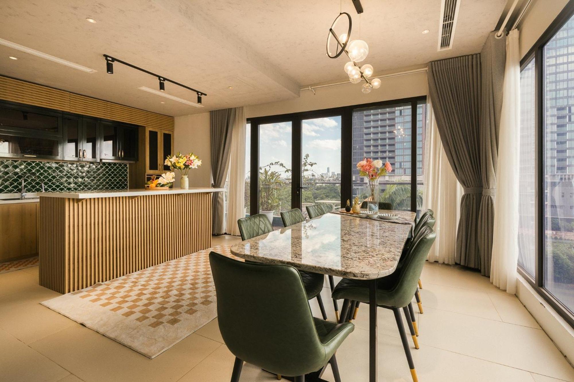 M Apartment Lakeside - Cara Rustic 河内 外观 照片