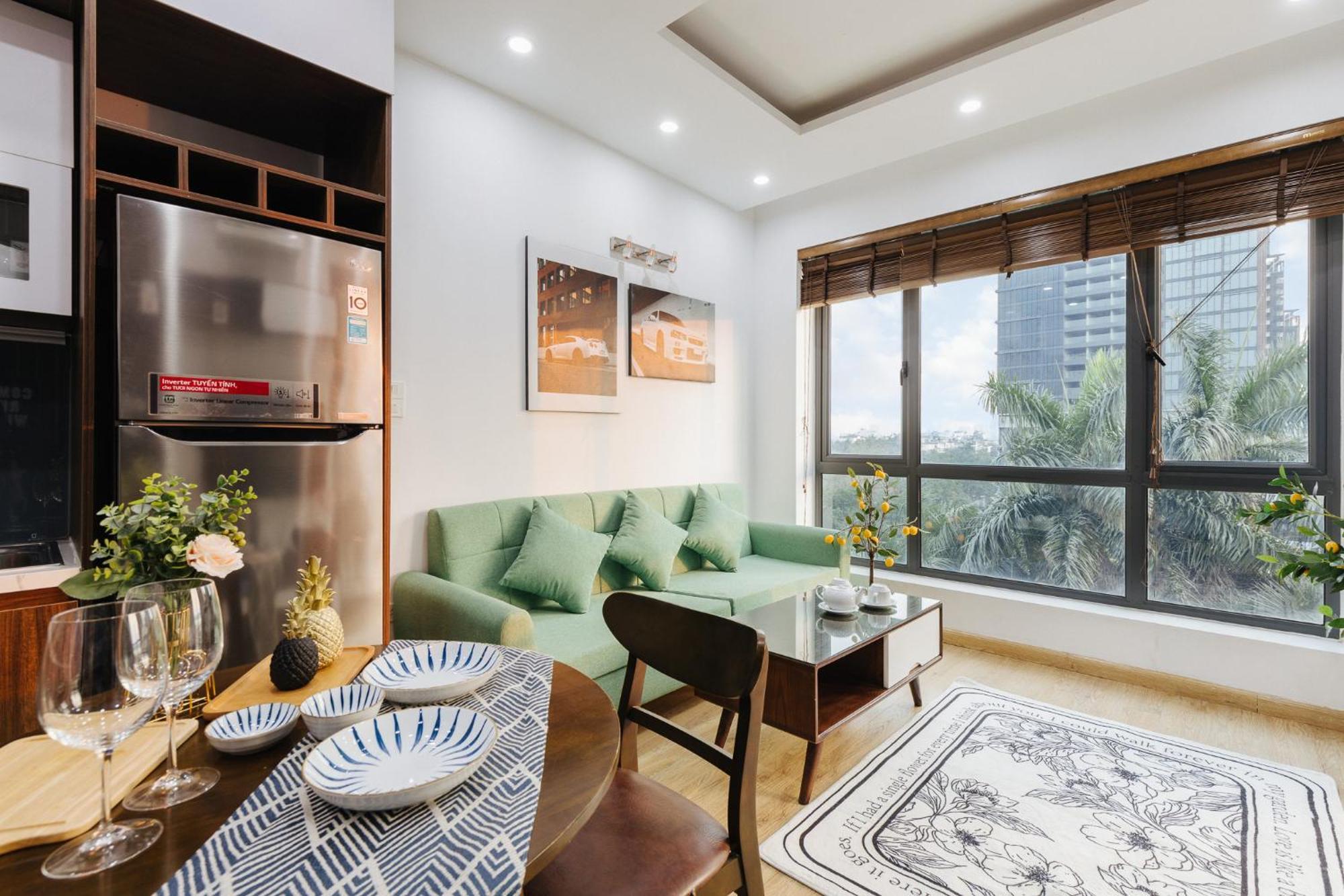M Apartment Lakeside - Cara Rustic 河内 外观 照片