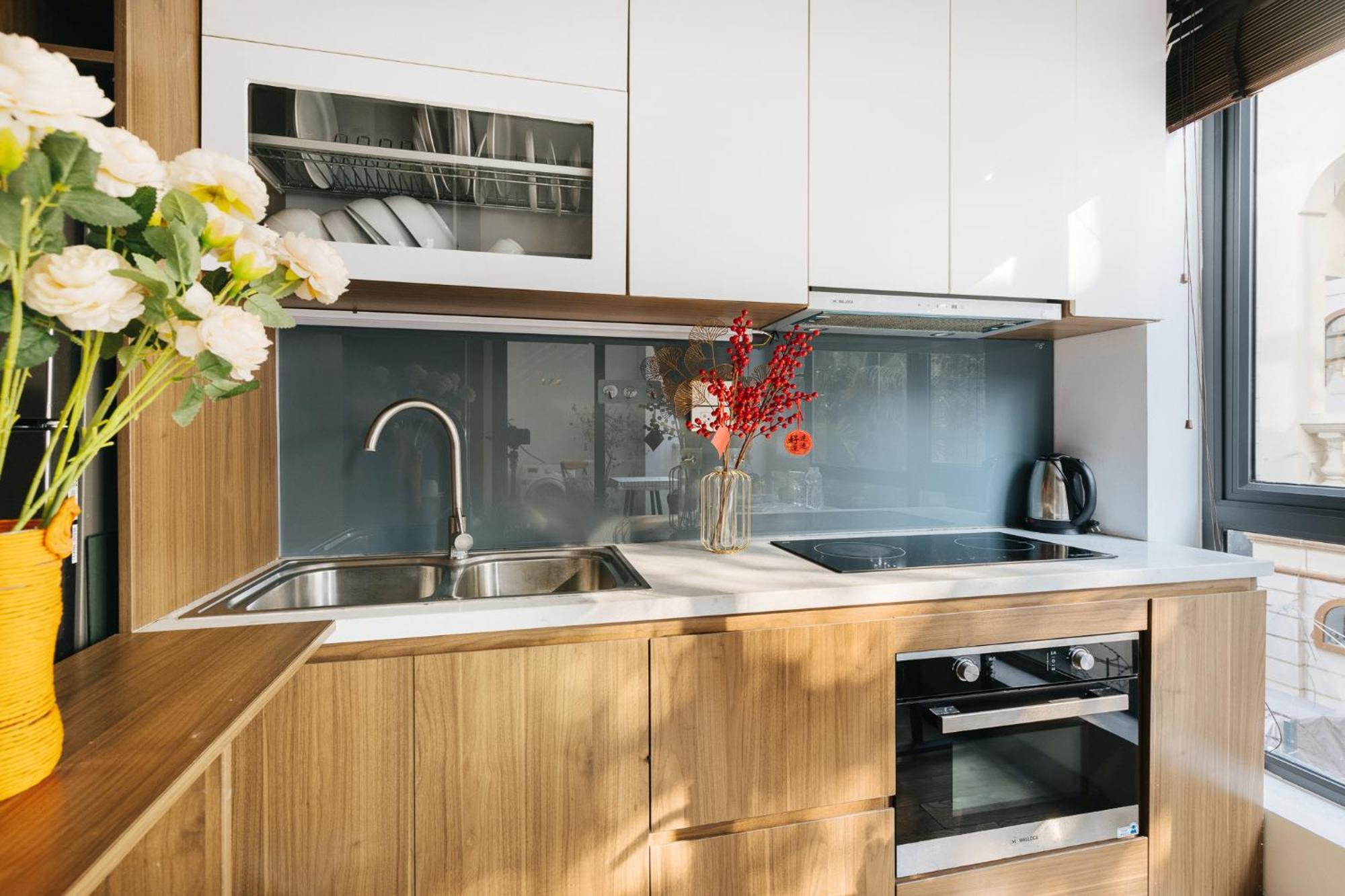 M Apartment Lakeside - Cara Rustic 河内 外观 照片