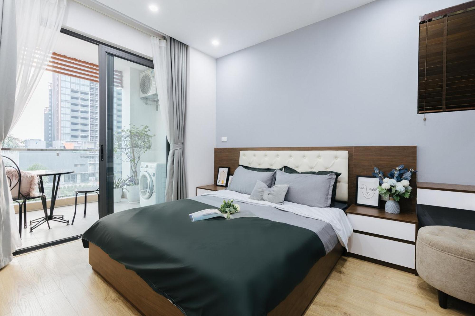 M Apartment Lakeside - Cara Rustic 河内 外观 照片