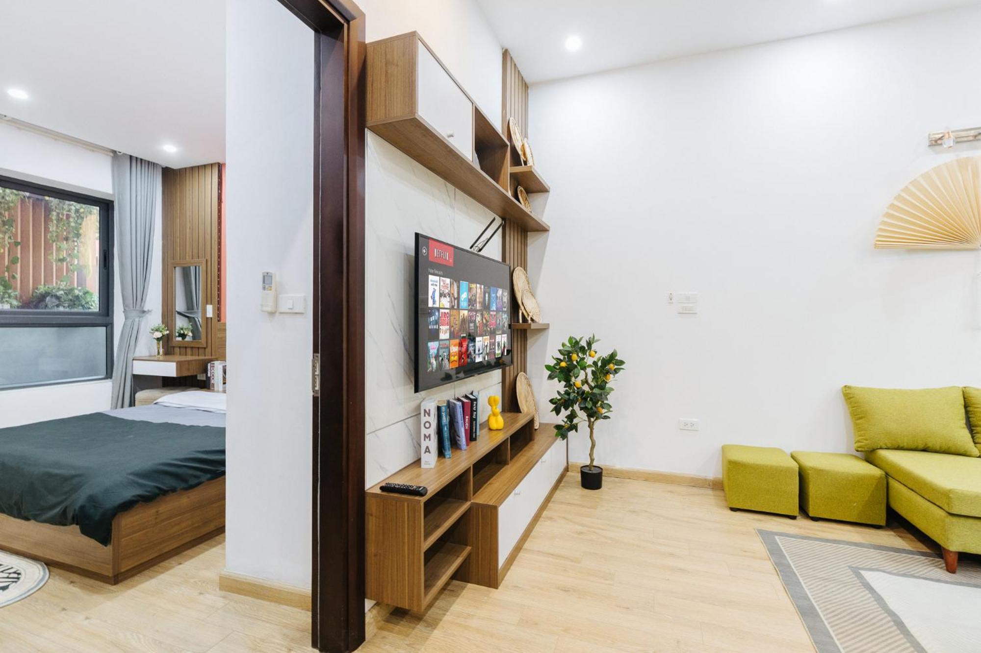 M Apartment Lakeside - Cara Rustic 河内 外观 照片