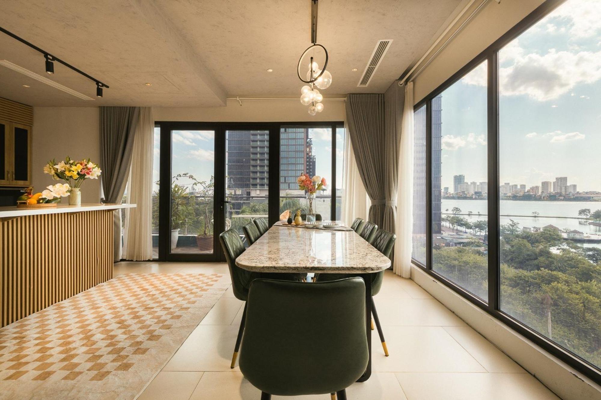 M Apartment Lakeside - Cara Rustic 河内 外观 照片